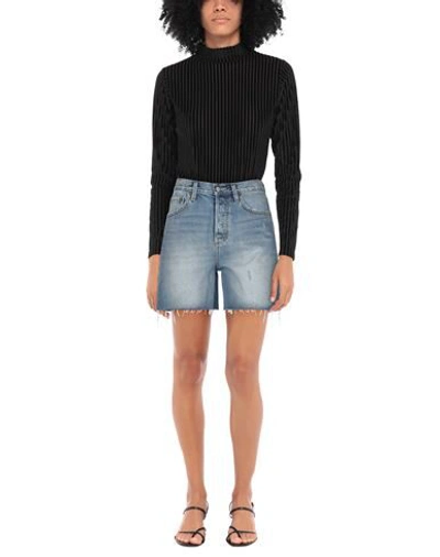 Shop Boyish Denim Shorts In Blue