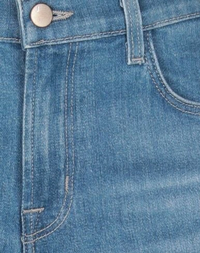 Shop J Brand Woman Denim Pants Blue Size 26 Cotton, Elastane