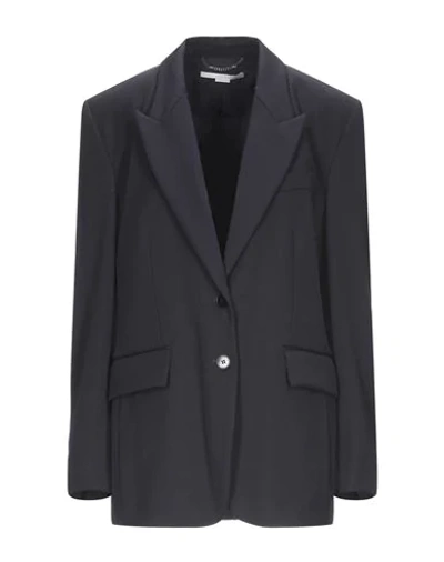 Shop Stella Mccartney Suit Jackets In Dark Blue