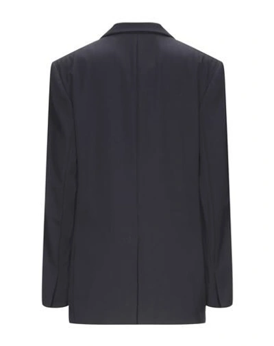 Shop Stella Mccartney Suit Jackets In Dark Blue