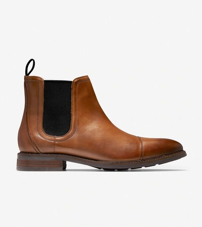 Shop Cole Haan Conway Chelsea Boot In Light Brown