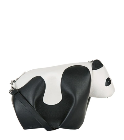 Shop Loewe Mini Leather Panda Bag