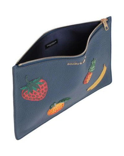 Shop Dolce & Gabbana Handbag In Slate Blue