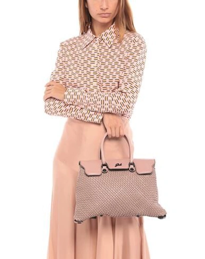 Shop Gabs Handbags In Pastel Pink