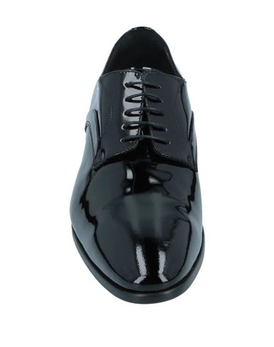 Shop Alessandro Dell'acqua Lace-up Shoes In Black