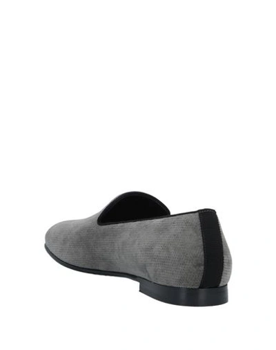 Shop Dolce & Gabbana Loafers In Grey