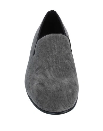 Shop Dolce & Gabbana Loafers In Grey