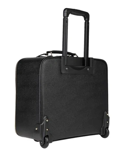 Shop Dolce & Gabbana Wheeled Luggage In Black