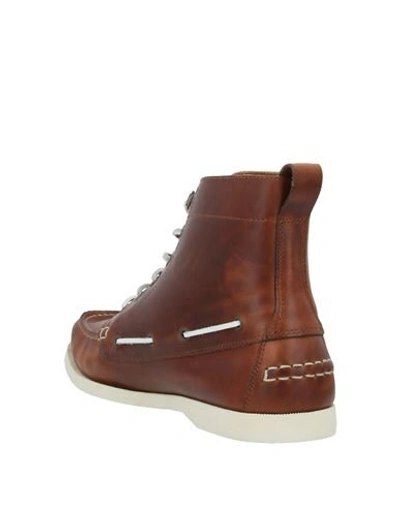 Shop Aigle Ankle Boots In Brown