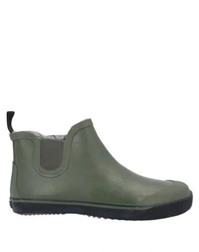 Shop Tretorn Ankle Boots In Military Green
