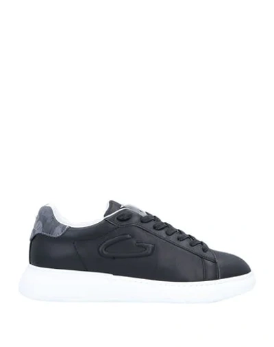 Shop Alberto Guardiani Sneakers In Black