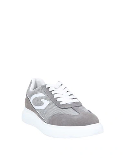 Shop Alberto Guardiani Sneakers In Grey