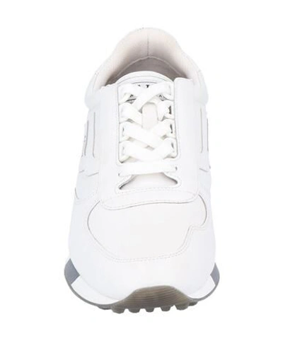 Shop Bally Man Sneakers White Size 6 Calfskin