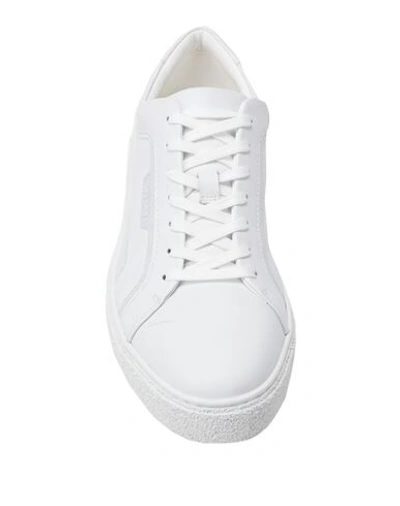 Shop Calvin Klein Jeans Est.1978 Calvin Klein Jeans Elliot Man Sneakers White Size 11 Soft Leather, Textile Fibers