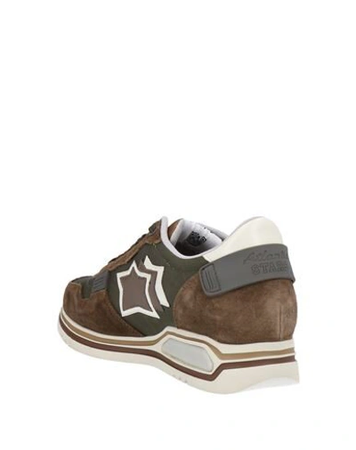 Shop Atlantic Stars Sneakers In Brown