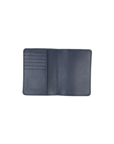Emporio Armani Wallet In Dark Blue