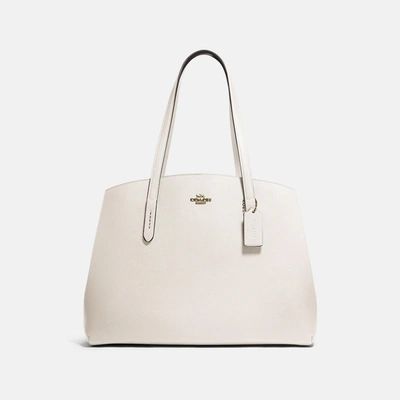 Shop Coach Charlie Carryall 40 In Gold/chalk