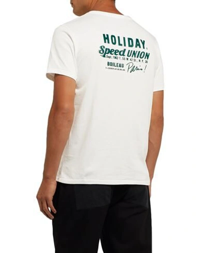 Shop Holiday Boileau T-shirt In White
