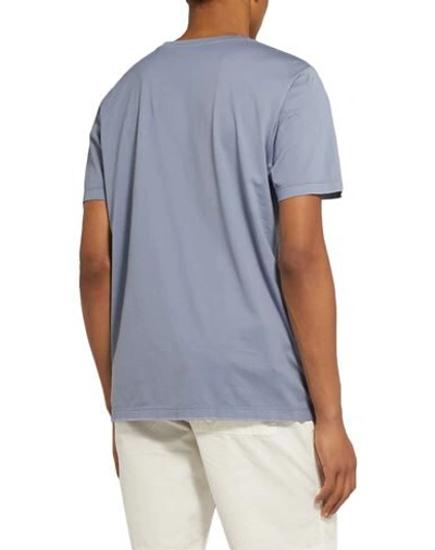 Shop Albam T-shirts In Sky Blue
