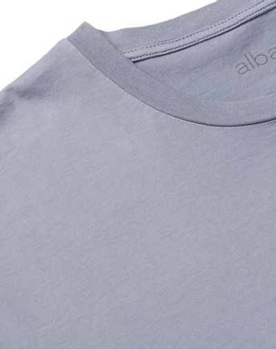 Shop Albam T-shirts In Sky Blue