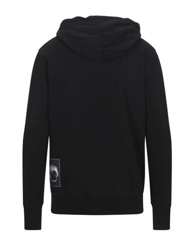 Shop Frankie Morello Man Sweatshirt Black Size S Cotton, Nylon