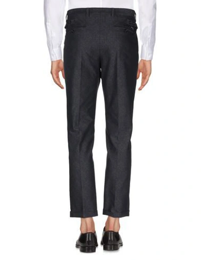 Shop Dolce & Gabbana Man Pants Steel Grey Size 28 Cotton