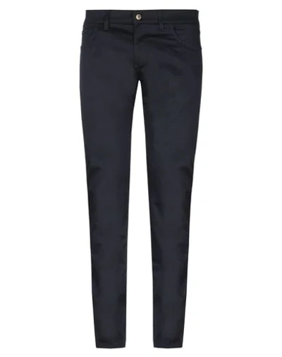 Shop Dolce & Gabbana Man Pants Blue Size 28 Cotton, Elastane