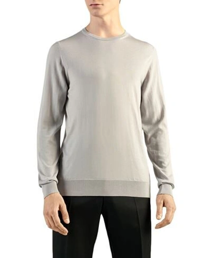 DUNHILL DUNHILL MAN SWEATER LIGHT GREY SIZE XL WOOL 14095308CO 5
