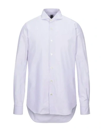 Shop Finamore 1925 1925 Shirts In Lilac