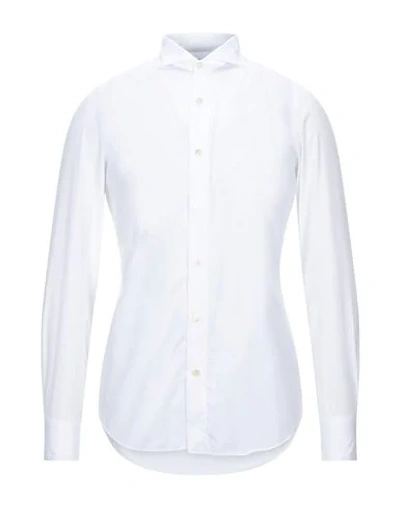 Shop Finamore 1925 1925 Shirts In White