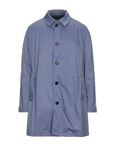 Shop Allegri Overcoats In Blue