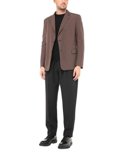 Valentino Suit Jackets In Brown