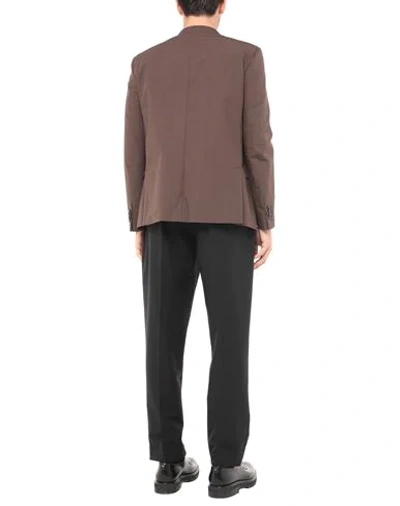 Valentino Suit Jackets In Brown