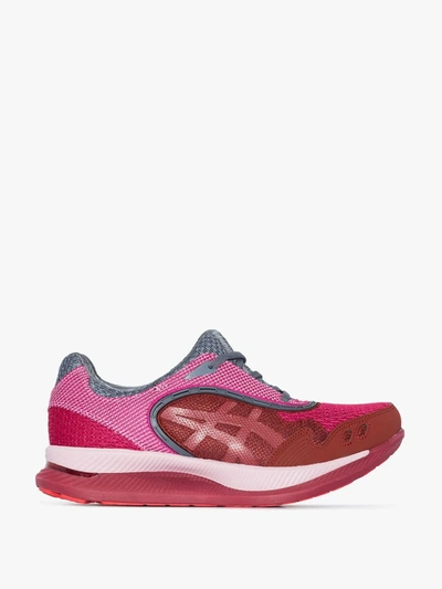 Asics Red X Kiko Kostadinov And Pink Gel-glidelyte Iii Sneakers 