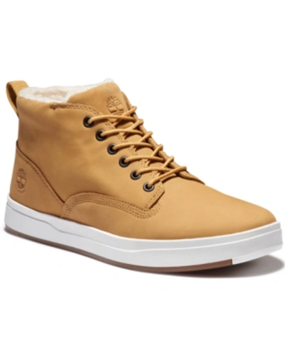 Shop Timberland Men's Davis Square Chukka Boots Men's Shoes In Wheat