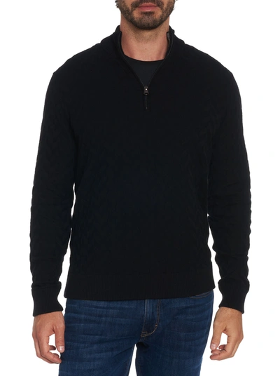 Shop Robert Graham The Vasa Sweater In Black