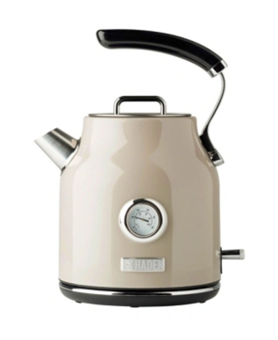Haden Dorset 1.7 Liter Stainless Steel Electric Kettle In Taupe