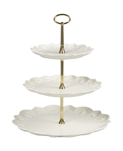 Villeroy & Boch Toys Delight Royal Classic 3 Tier Tray Server In White