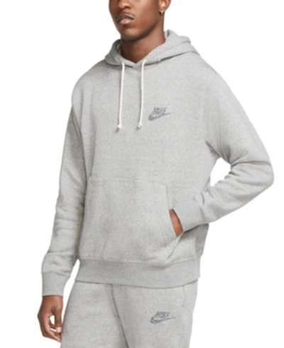 Shop Nike Men's Sportswear Fleece Hoodie In Black Multi