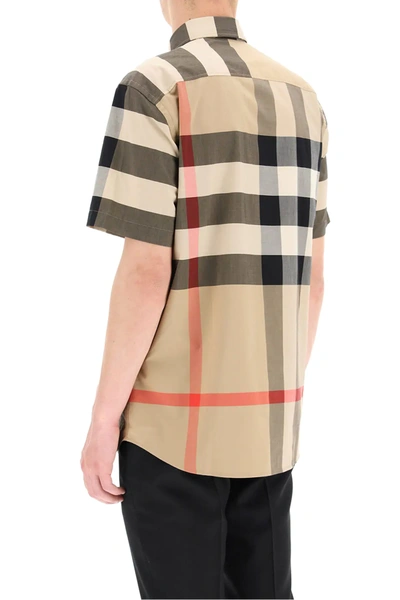 Shop Burberry 0 In Beige,black,red