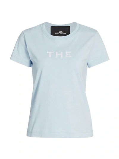 Shop The Marc Jacobs The Type T-shirt In Blue