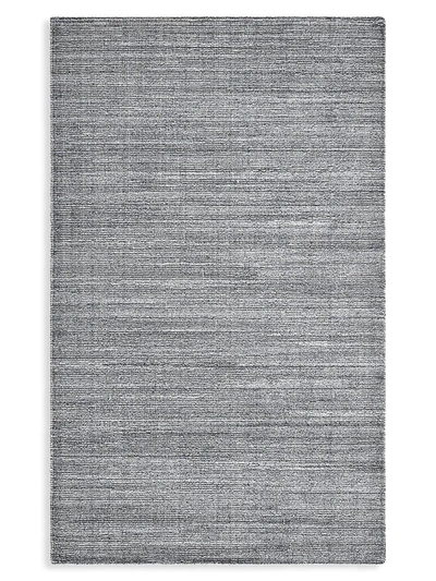 Shop Solo Rugs Halsey Contemporary Solid Hand Loomed Area Rug In Grey