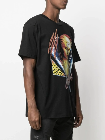 Mjb Marc Jacques Burton Graphic-print T-shirt In Black