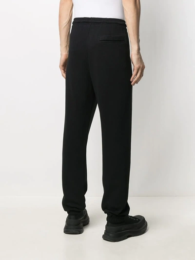 Shop Marcelo Burlon County Of Milan Cross Relaxed Track Pants In Black