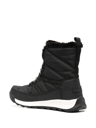 Shop Sorel Whitney Waterproof Boots In Black