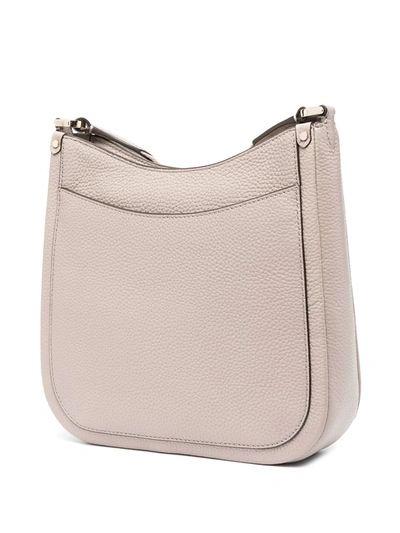 Shop Kate Spade Roulette Medium Messenger Bag In Neutrals