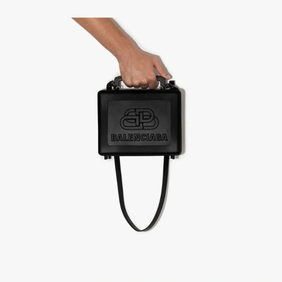Shop Balenciaga Black Lunch Box Case Bag