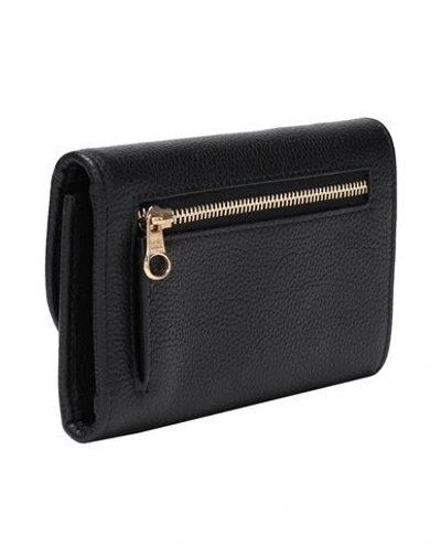 Shop See By Chloé Lizzie Sbc Compact Wallet Woman Wallet Black Size - Bovine Leather