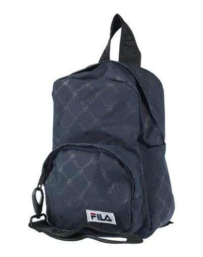 Shop Fila Backpack & Fanny Pack In Dark Blue