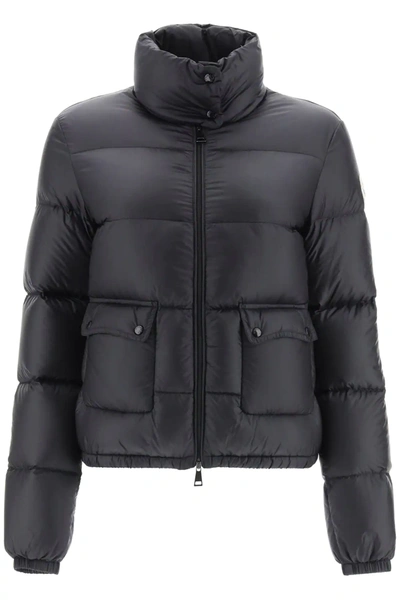 Shop Moncler Lannic Down Jacket In Black